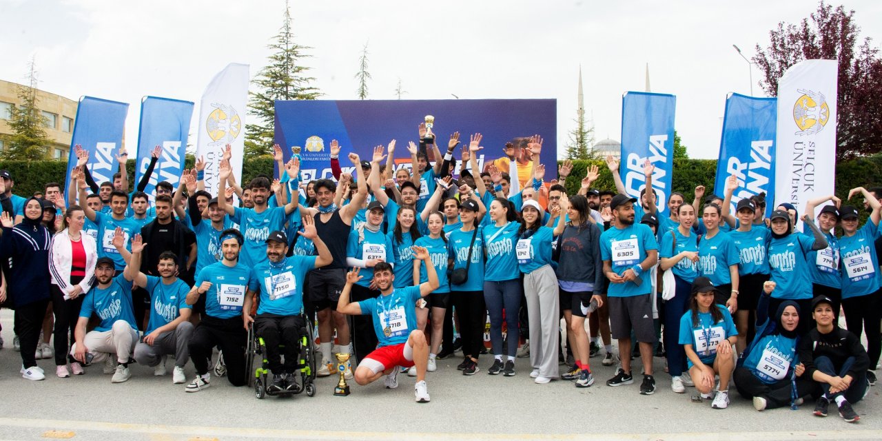 Selçuk Üniversitesinde Kampüs Maratonu düzenlendi
