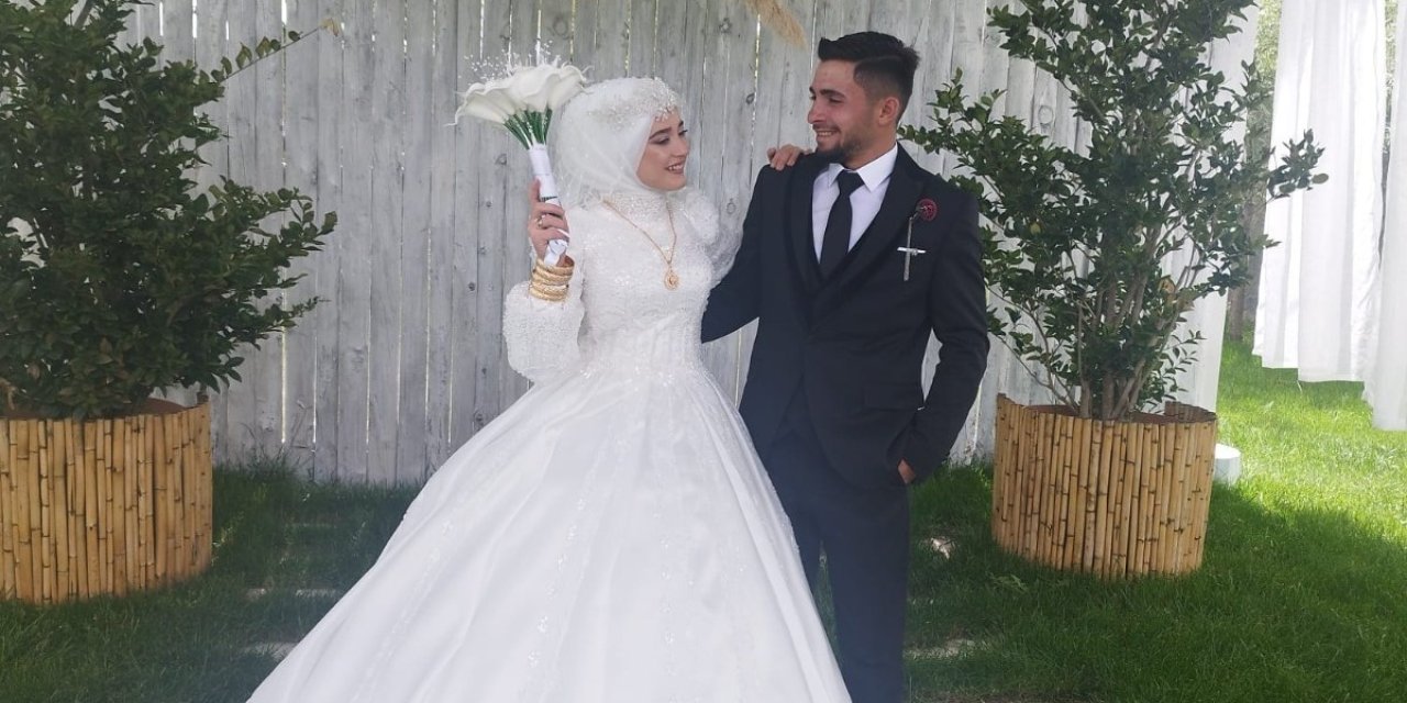 Fatma ile Mehmet dünya evine girdi