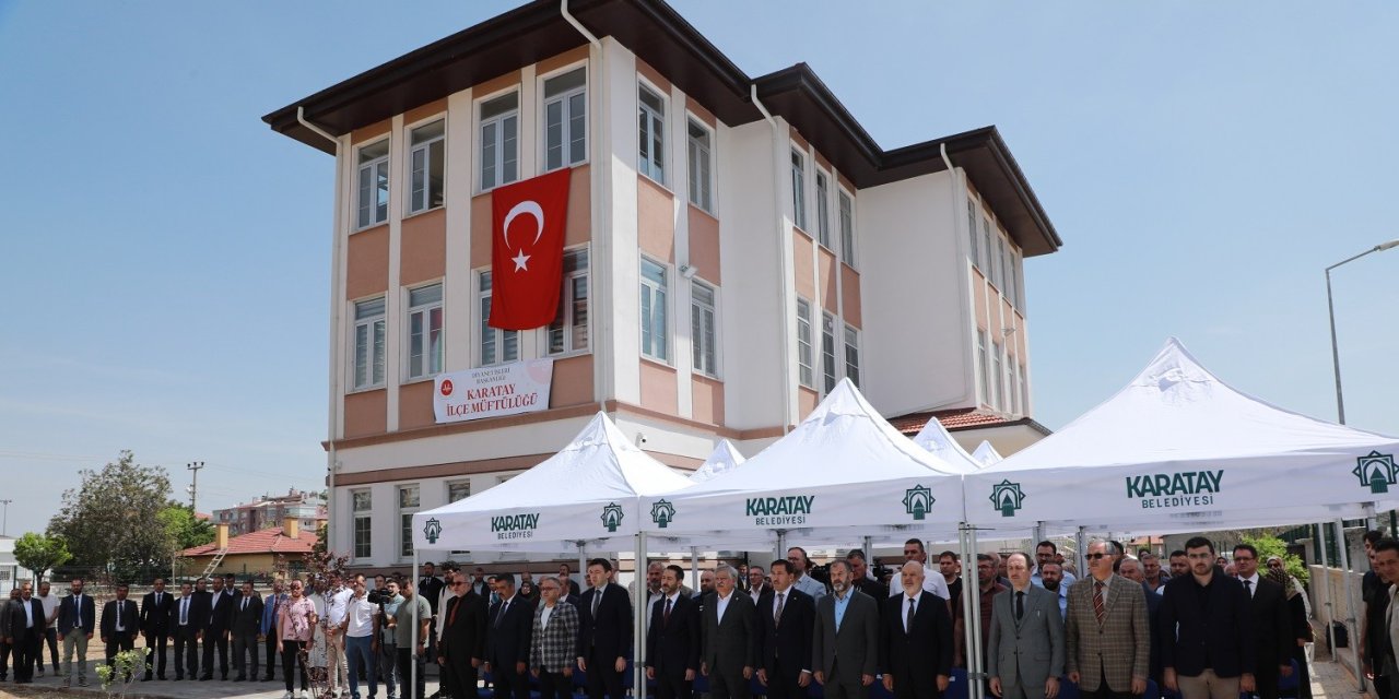 Konya'da engellilere yönelik Kur'an kursu açıldı