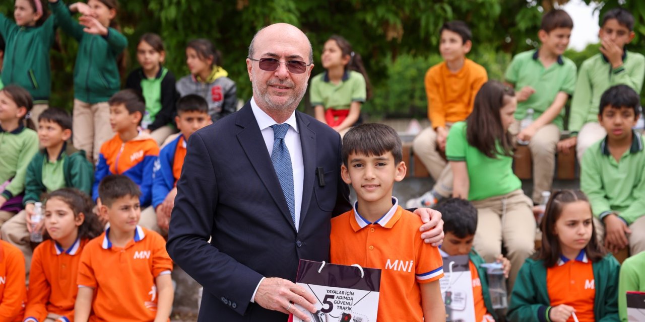 Selçuklu'dan çocuklara trafik bilinci eğitimi