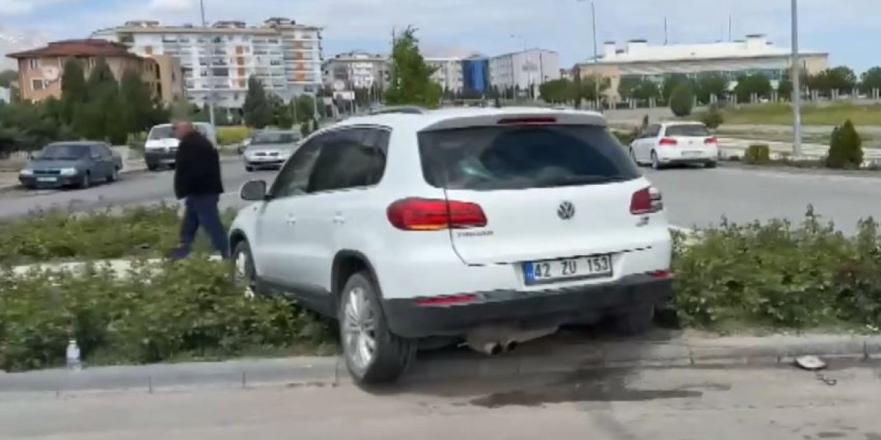 Seydişehir'deki trafik kazasında 2 kişi yaralandı