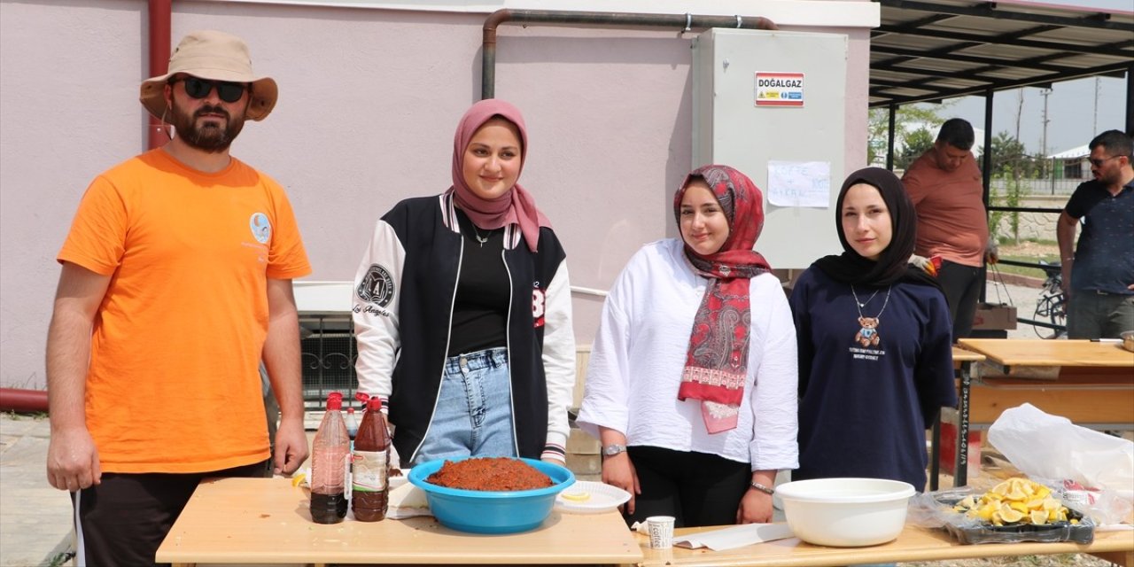 Sarayönü'ndeki kermes büyük ilgi gördü