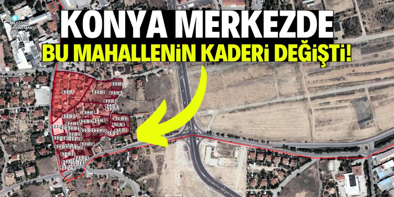 Konya merkezde bu mahallenin kaderi değişti! Tank taburu detayı