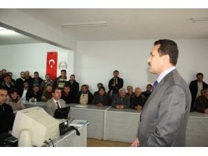 Aksaraylı Çiftçilere Bilgilendirme Toplantısı