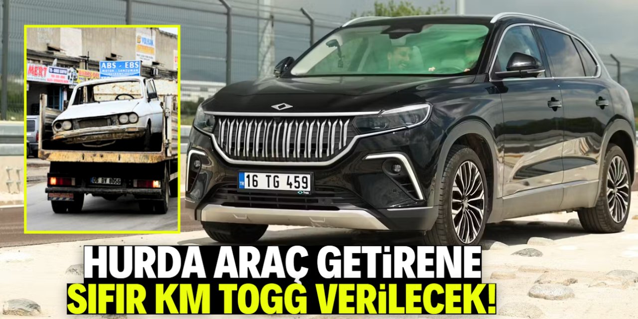 Hurda araç getirene TOGG verilecek! Kampanyanın detayları belli oldu