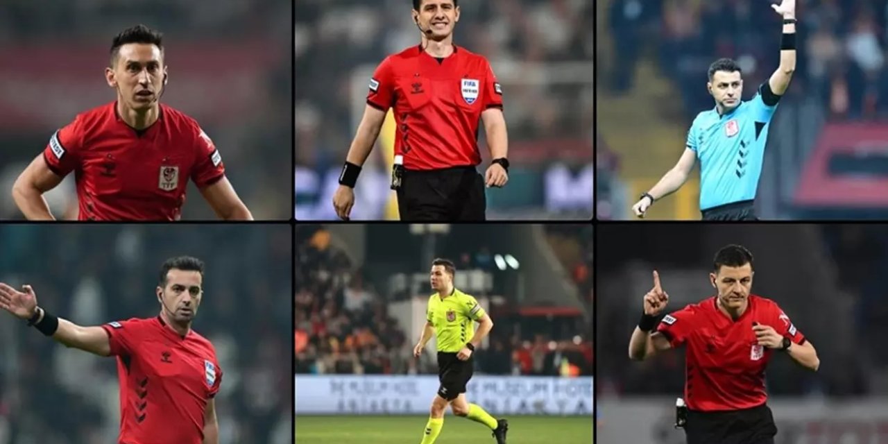 Süper Lig'de 36. hafta maçlarını yönetecek hakemler açıklandı