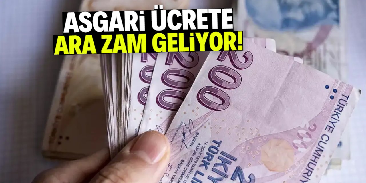 Asgari ücrete ara zam geliyor! Baskı ayrıntısı dikkat çekti