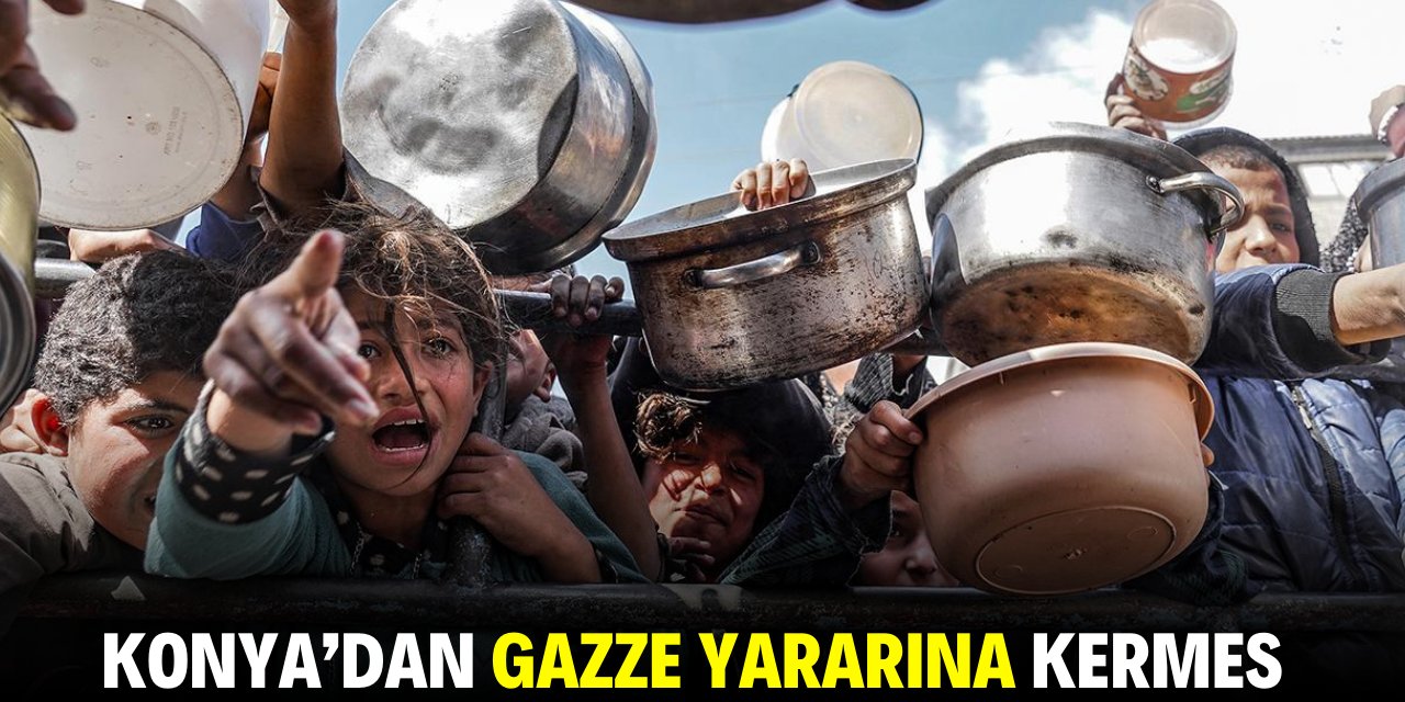 Konya'dan Gazze yararına kermes