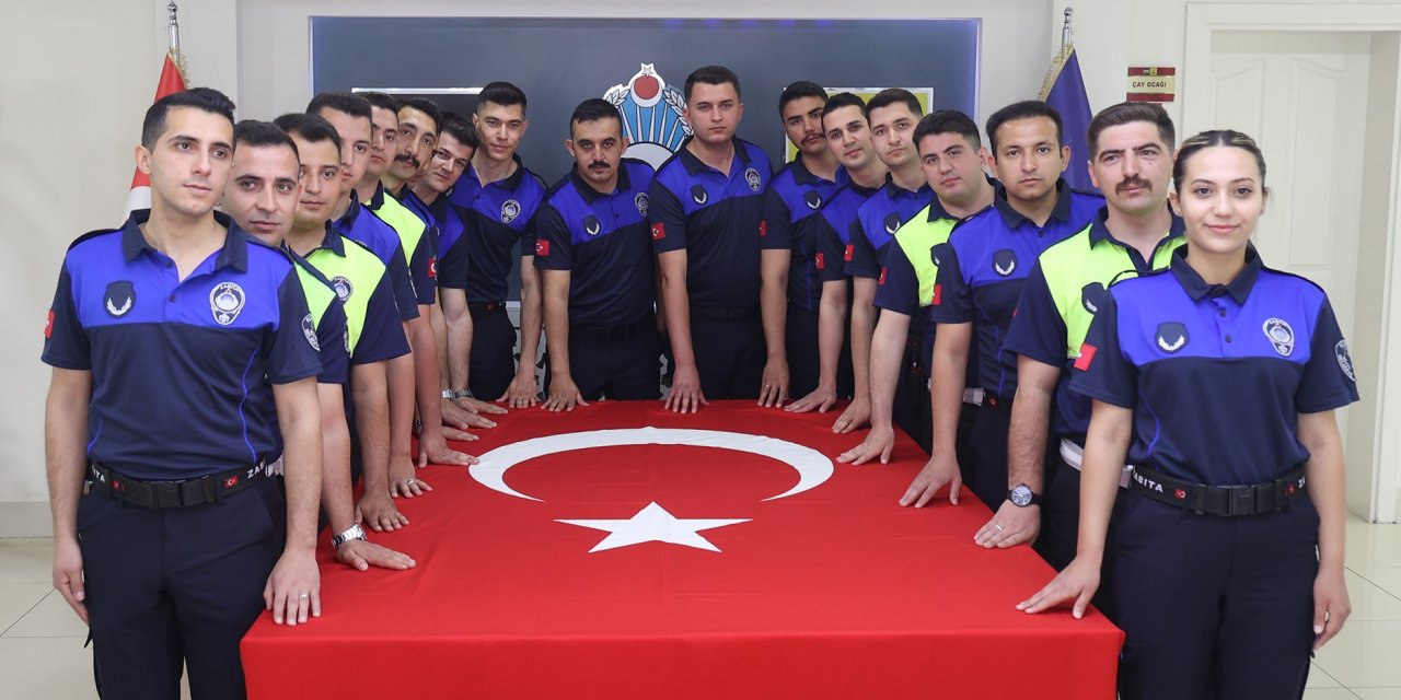 Konya'da zabıta memurları yemin etti