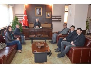 Uşak Gazeteciler Derneği’nden 10 Ocak Ziyaretleri