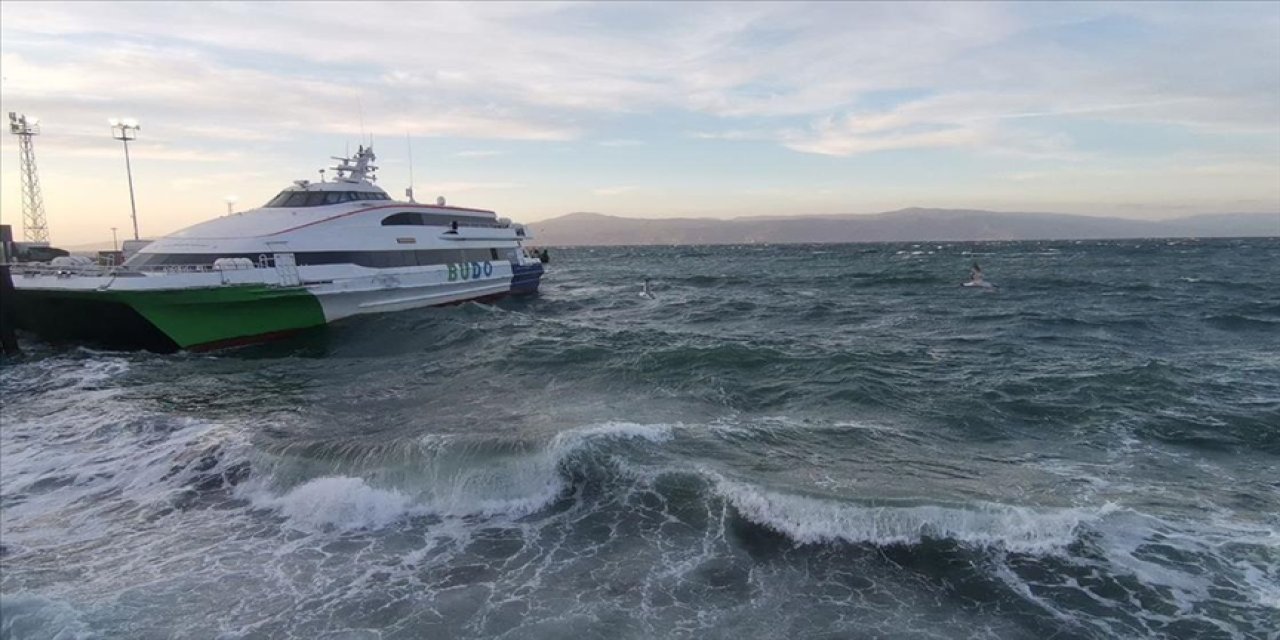 Bursa Deniz Otobüslerinin 8 seferi iptal edildi