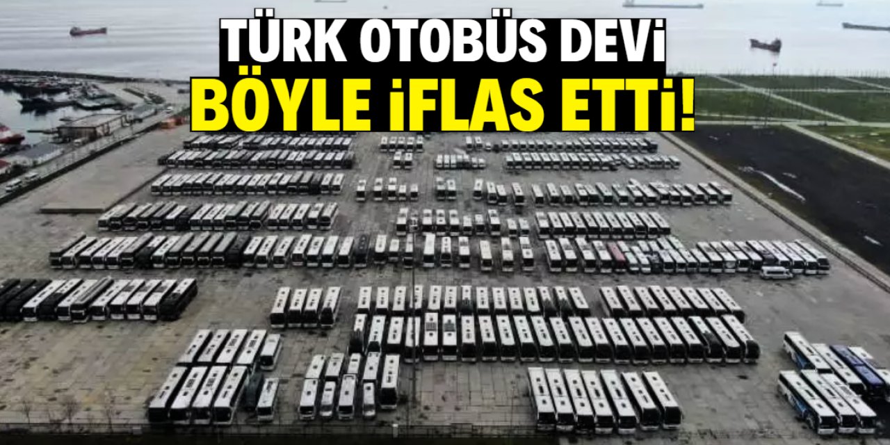 88 yıl önce kurulan Türk otobüs devi iflas etti! En meşhur firmalardan birisi