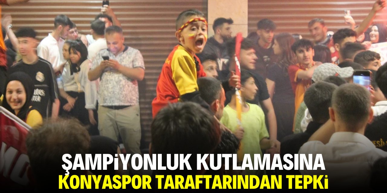 Şampiyonluk kutlamasına Konyalılardan tepki