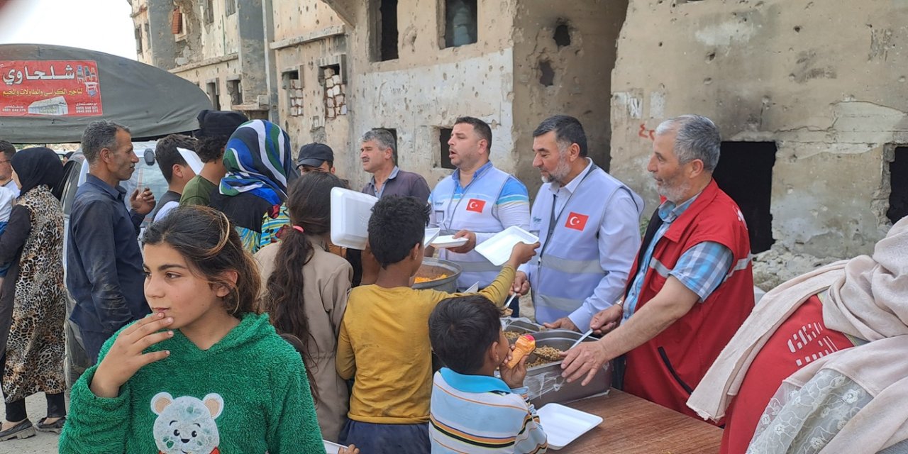 Safa Vakfı ve Verenel Derneği'nden Suriye'ye yardım