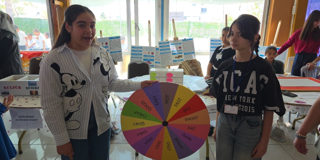 Aksaray'da 35 okulun katılımıyla bilim şenliği düzenlendi