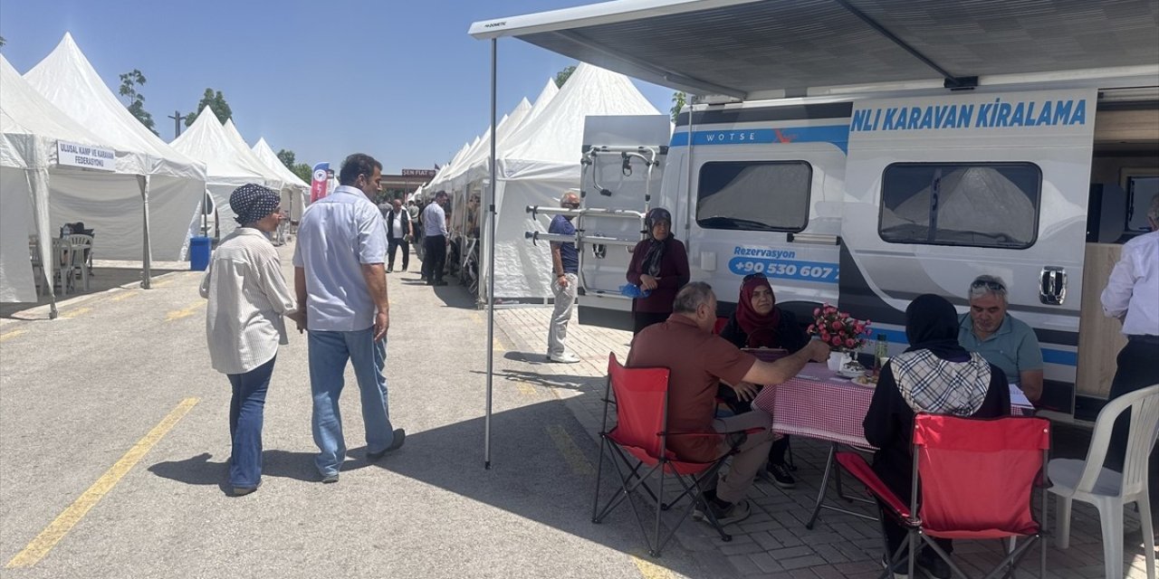 Konya'da 'Kamp Karavan Tiny House Fuarı' başladı