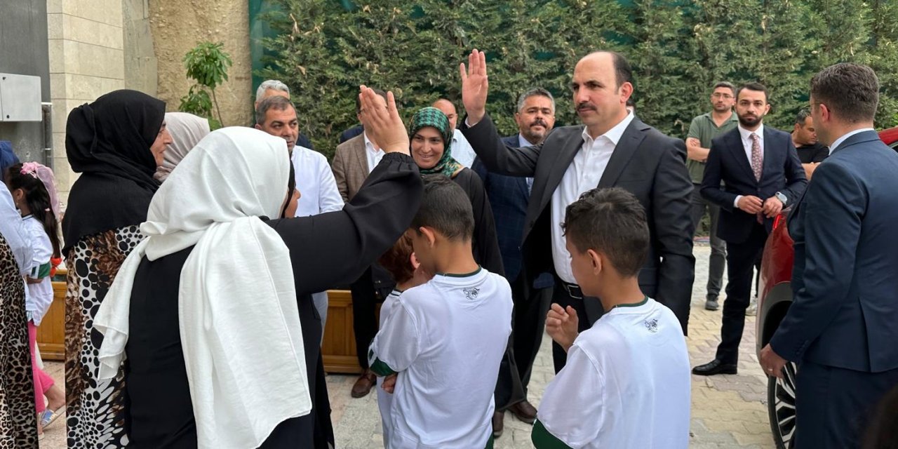 Altay'dan Konya'daki Gazzeli ailelere ziyaret