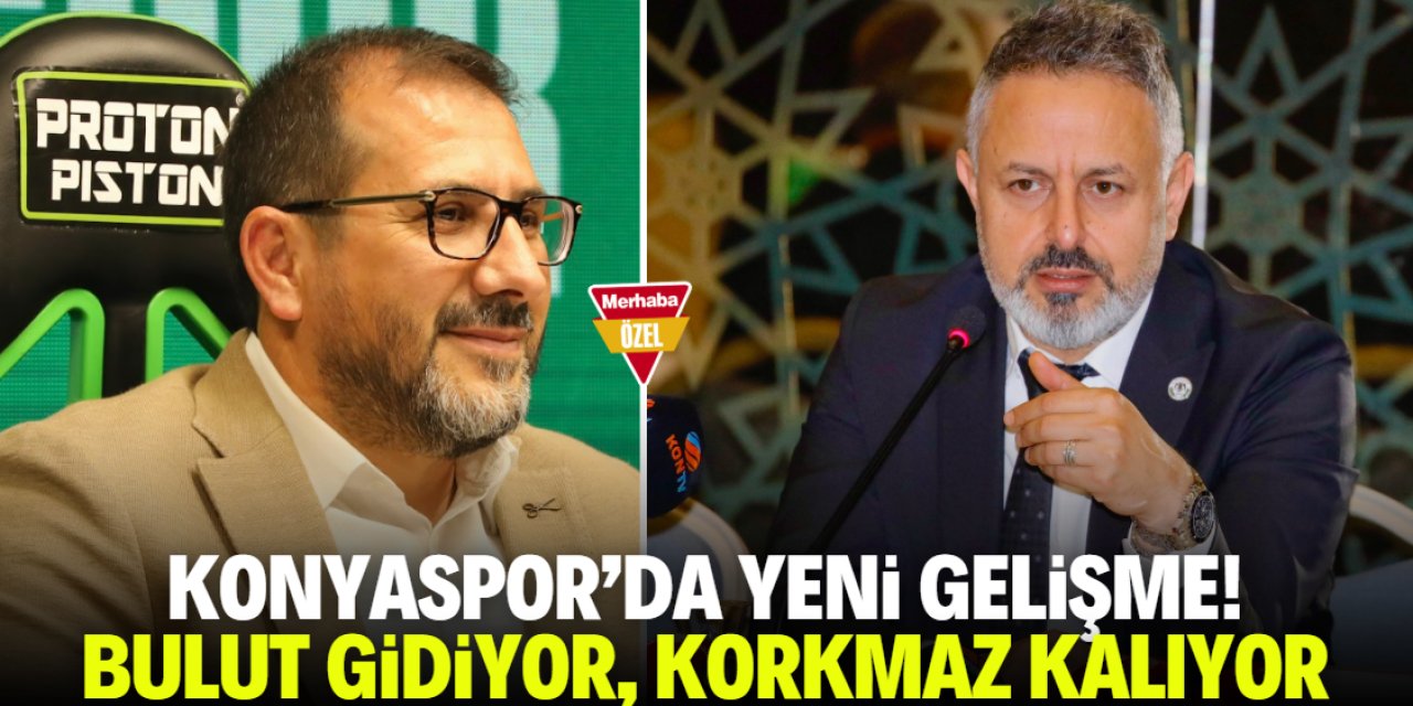 Konyaspor’da kongre öncesi gelişme: Korkmaz kalıyor, Bulut gidiyor