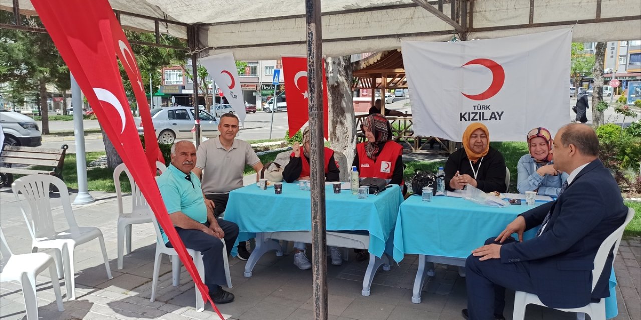 Seydişehir'de sağlıklı yaşam için boy ve kilo ölçümü yapıldı