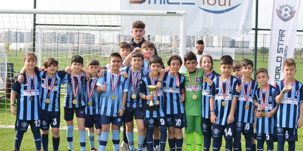 Beyşehir’in minik yıldızları Antalya’da şampiyon oldu