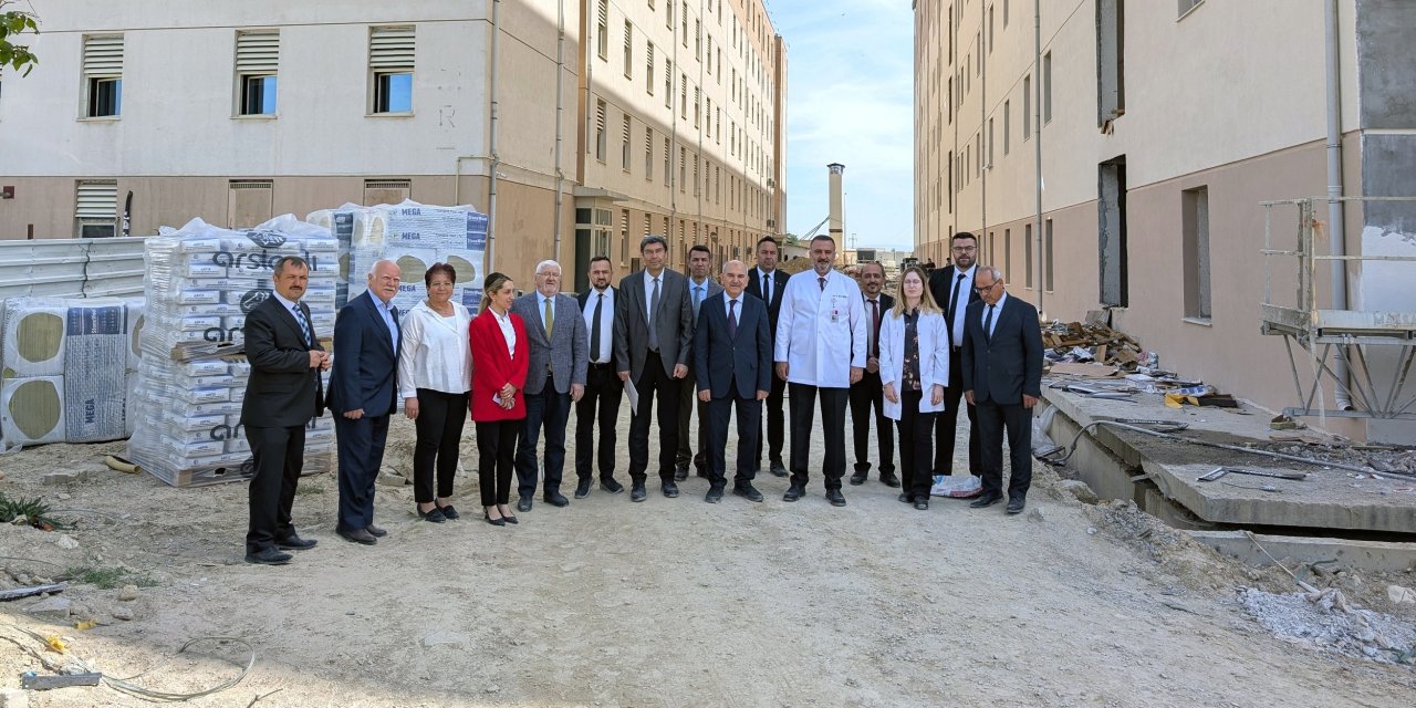 Devlet hastanesine ek bina yapılıyor