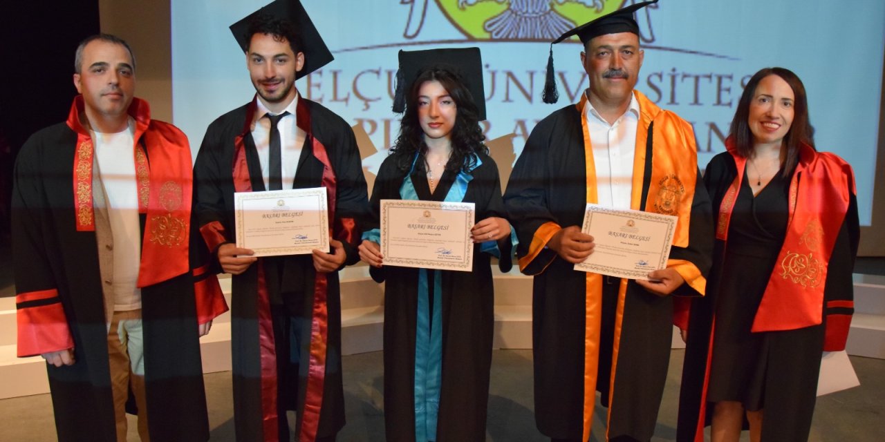 Karapınar'da mezuniyet coşkusu