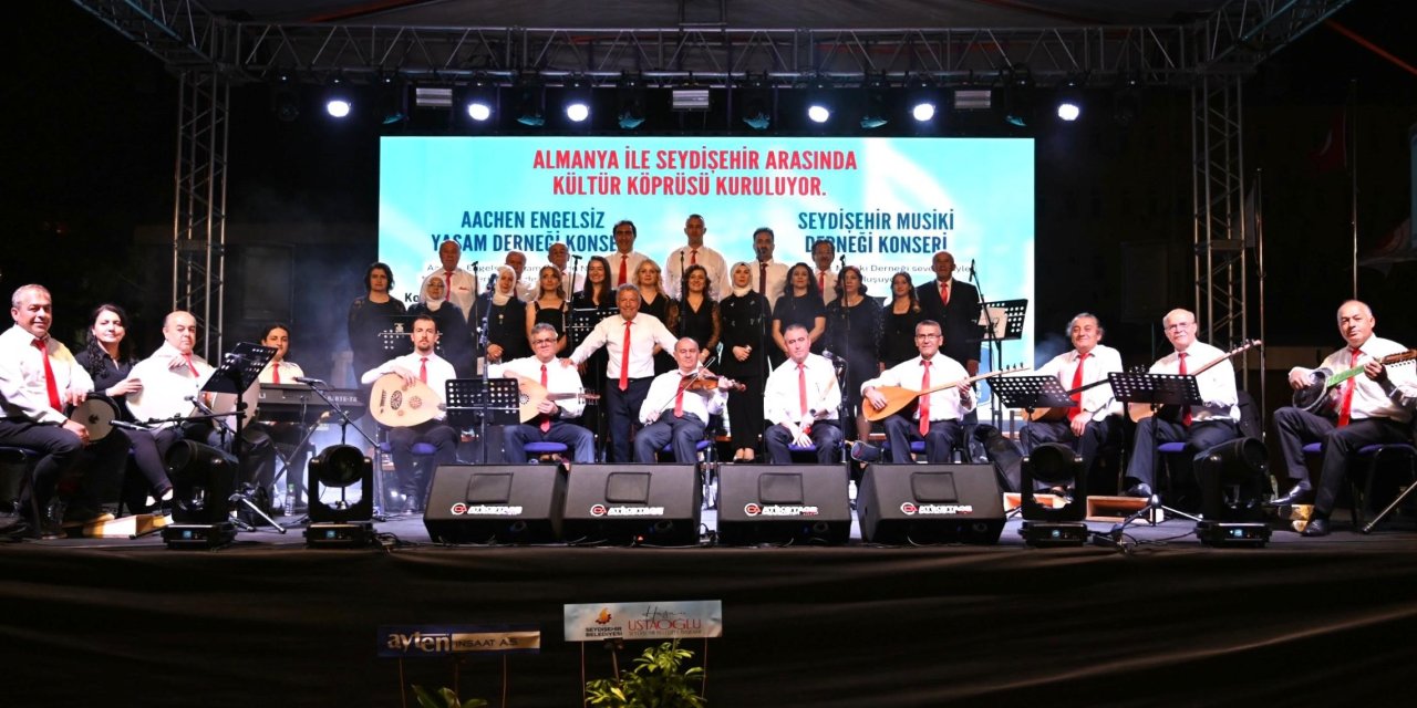 Seydişehir'deki konser ilgi gördü