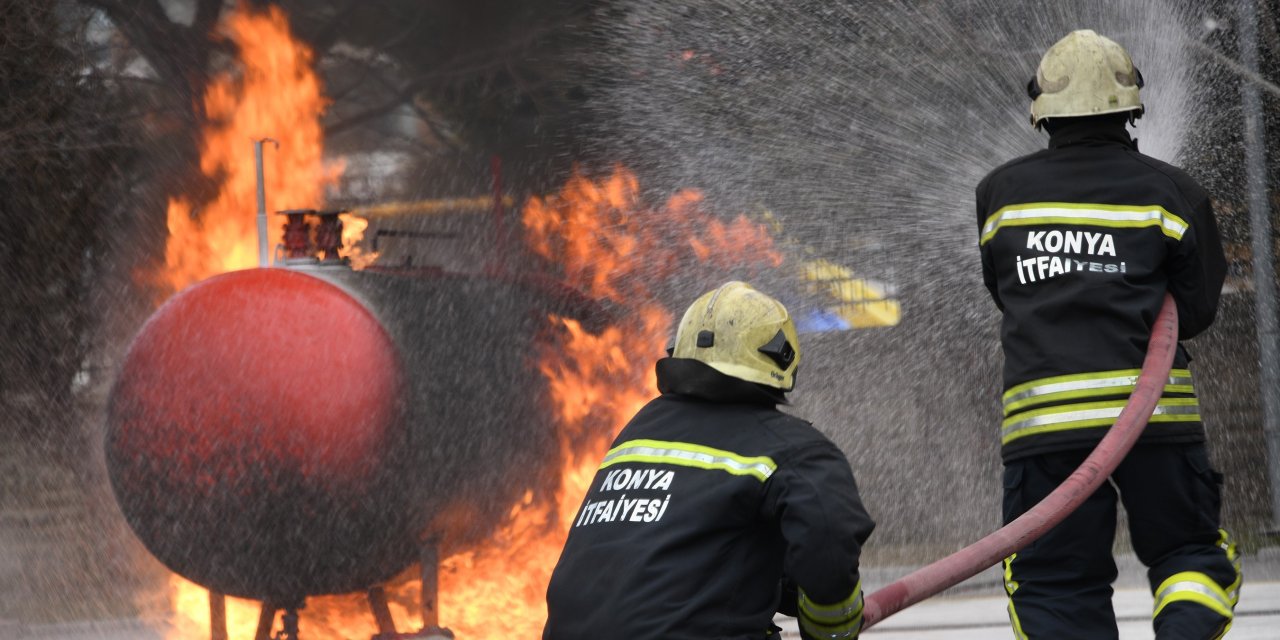 Konya itfaiyesine TSE'den sertifika