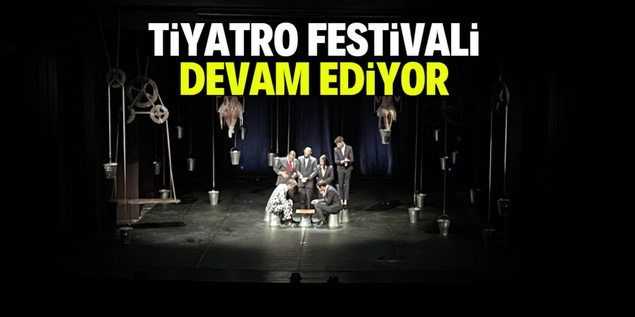 Konya'da tiyatro festivali sürüyor