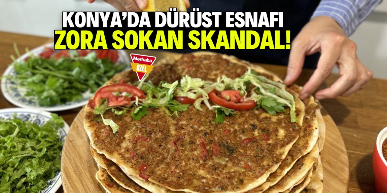 Konya'da dürüst esnafı zora sokan skandal!