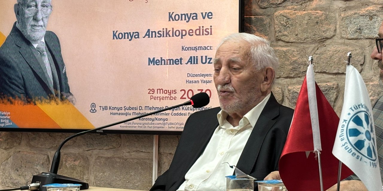 Mehmet Ali Uz hatıralarını TYB'de anlattı