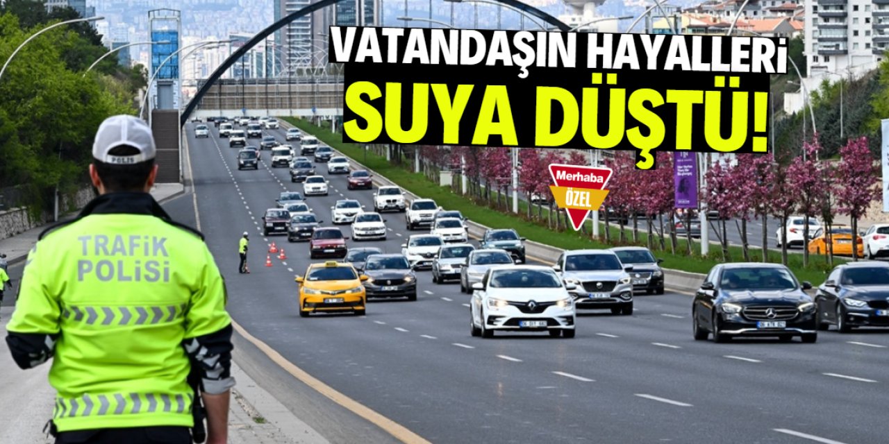 Vatandaşın hayalleri suya düştü! 5 gün daha az yapacaklar