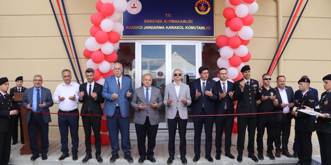 Karaman'da Jandarma Karakol Komutanlığı binası hizmete açıldı