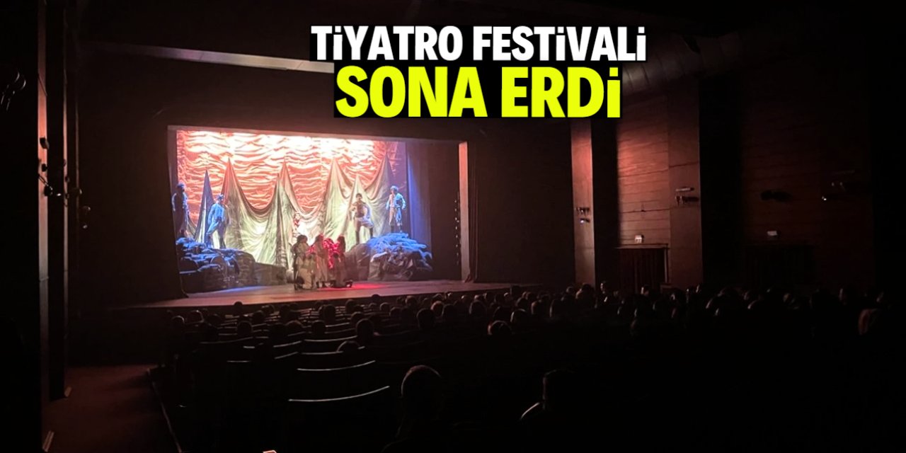 Tiyatro Festivali 'Hamlet' oyunuyla sona erdi