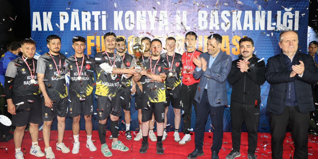 AK Parti Konya’da birlik ve dayanışma futbol turnuvası gerçekleştirildi