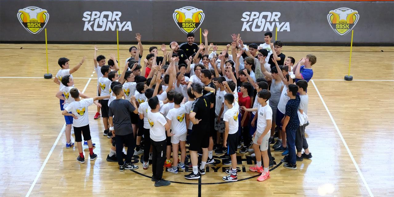 Konya Büyükşehir Belediyespor, geleceğin basketbol yıldızlarını arıyor