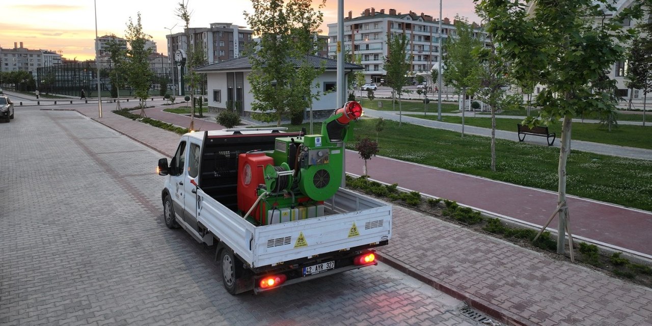 Karatay'dan bayram öncesi detaylı ilaçlama