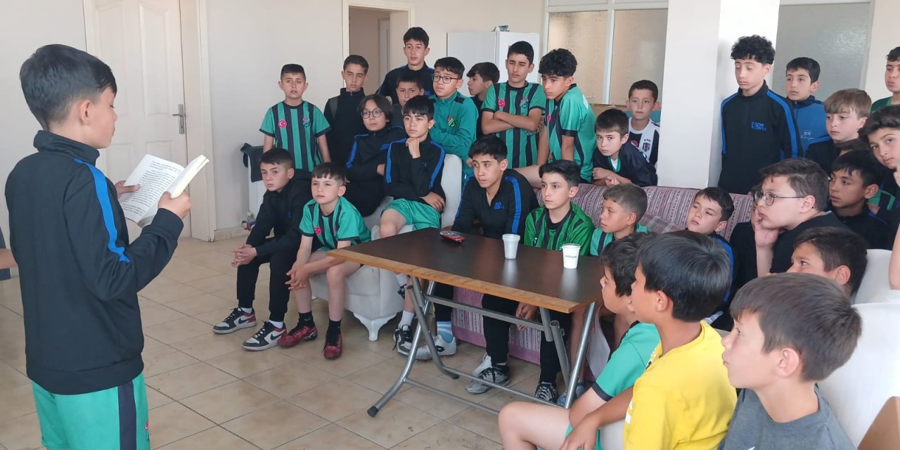 Karapınar Belediyespor'dan örnek uygulama