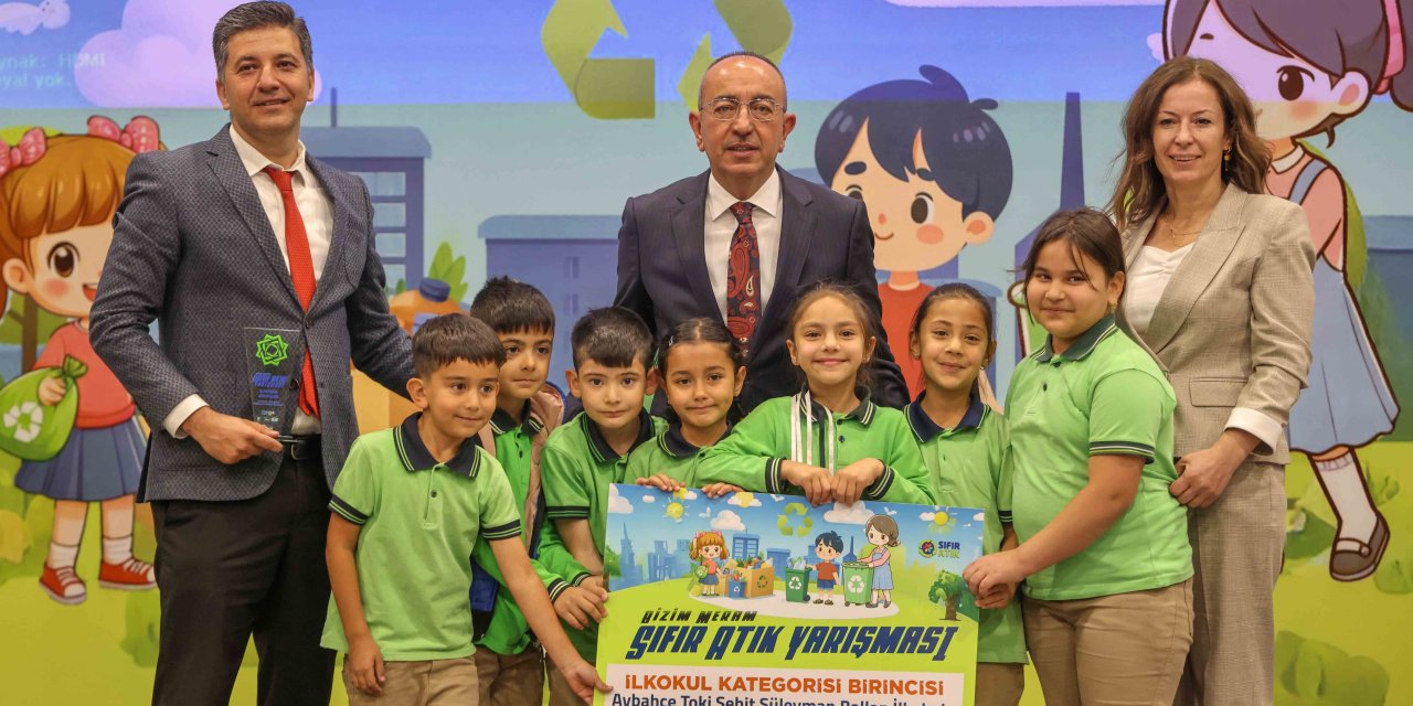 Meram'ın sıfır atık yarışmasında  ödül heyecanı