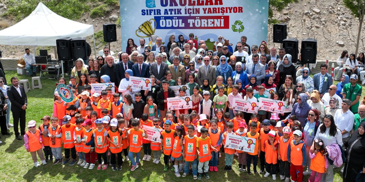 Selçuklu'da 'sıfır atık' ödülleri sahiplerini buldu