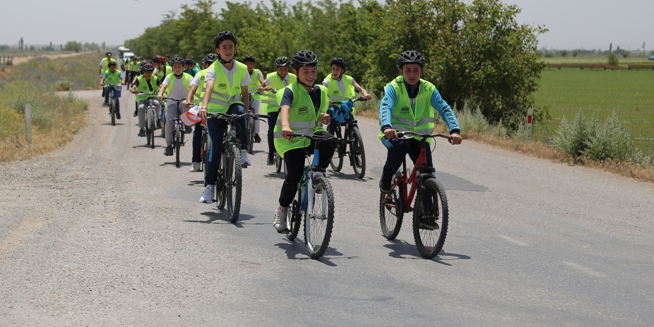 Konya'da Dünya Bisiklet Günü kutlanıyor