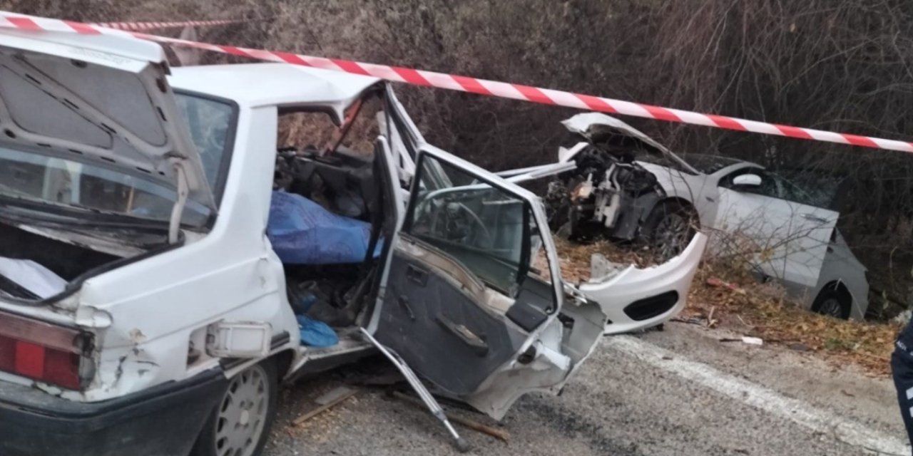 Hüyük'ün gündemi yangın ve trafik kazası