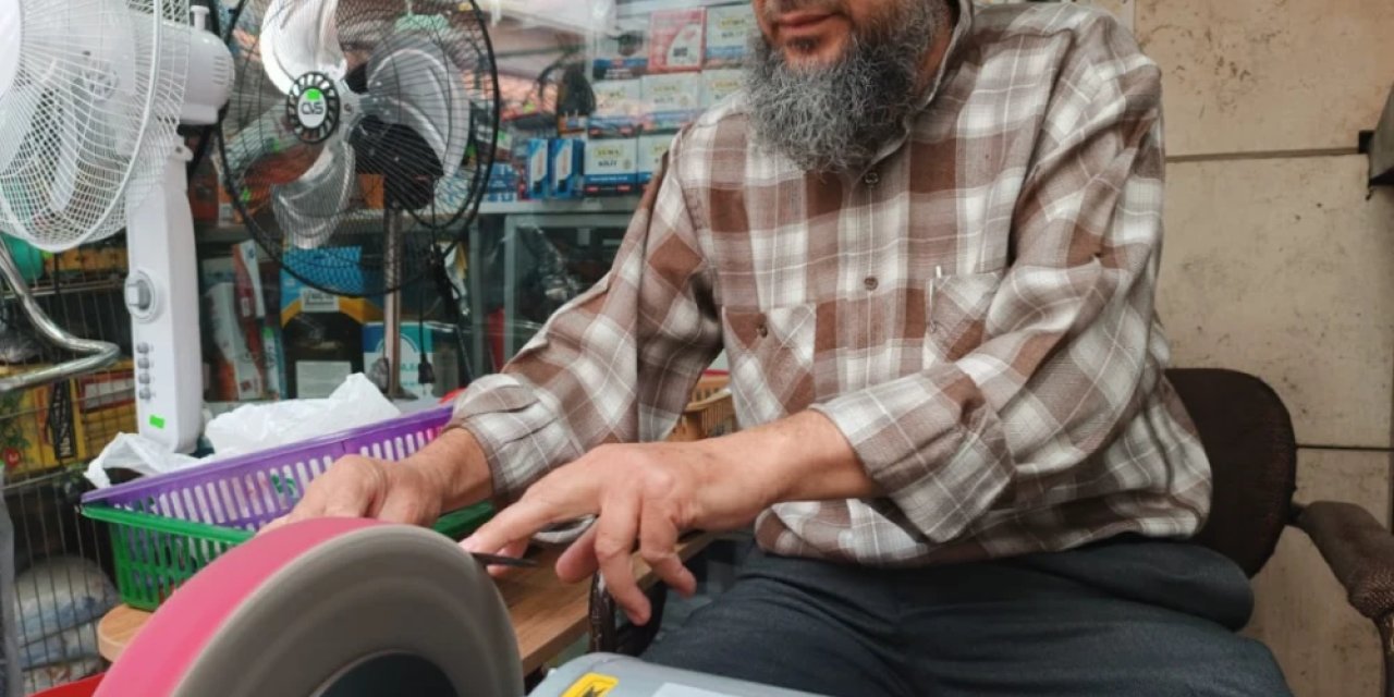 Konya'da bıçak bileme ücreti belli oldu! İşte o fiyat