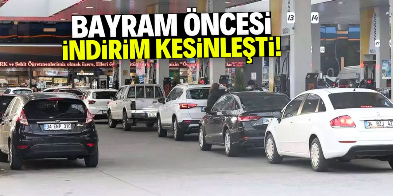Bayram öncesi indirim kesinleşti! Bu gece pompaya yansıyacak