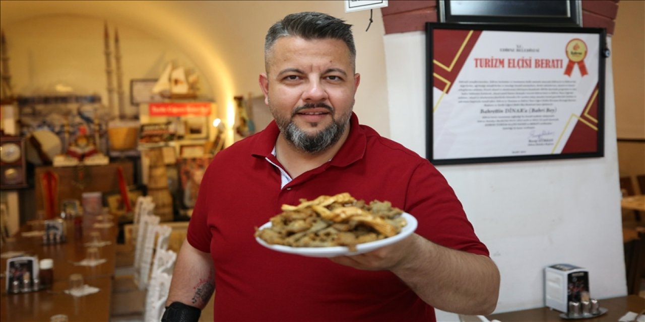 Ustasından coğrafi işaretli "Edirne tava ciğeri" tarifi