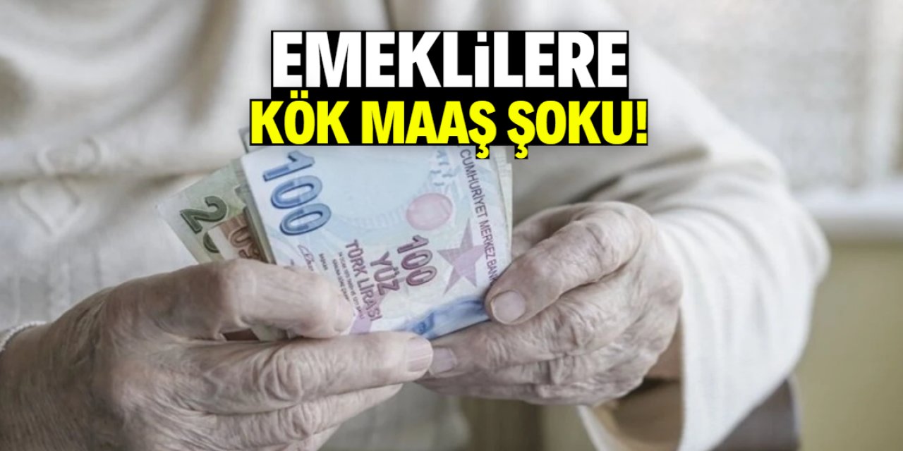 Emeklilere kök maaş şoku!