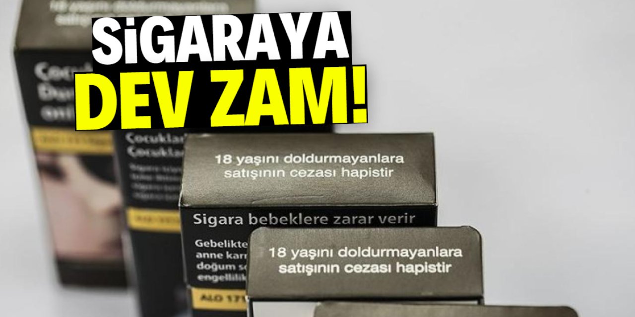Sigaraya bu tarihte dev zam geliyor! Bir paketin fiyatı şaşkına çevirecek