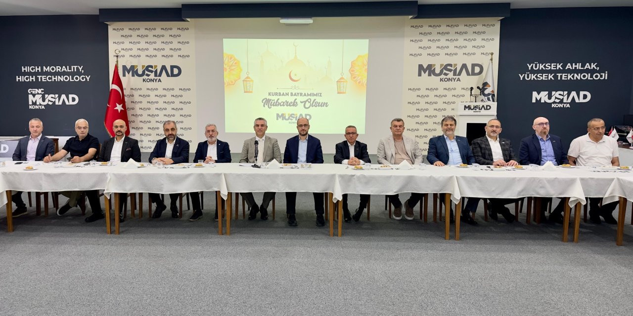 MÜSİAD Konya'dan bayramlaşma buluşması
