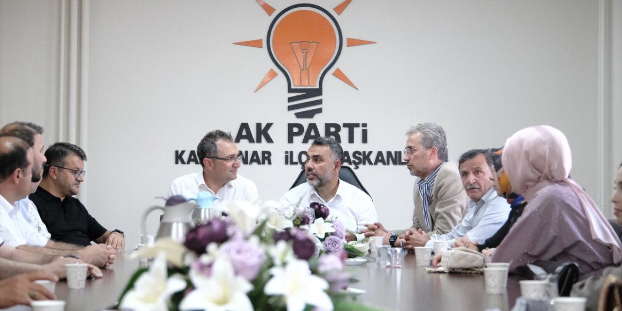 Karapınar'da AK Parti İlçe Başkanlığında bayramlaşma programı düzenlendi