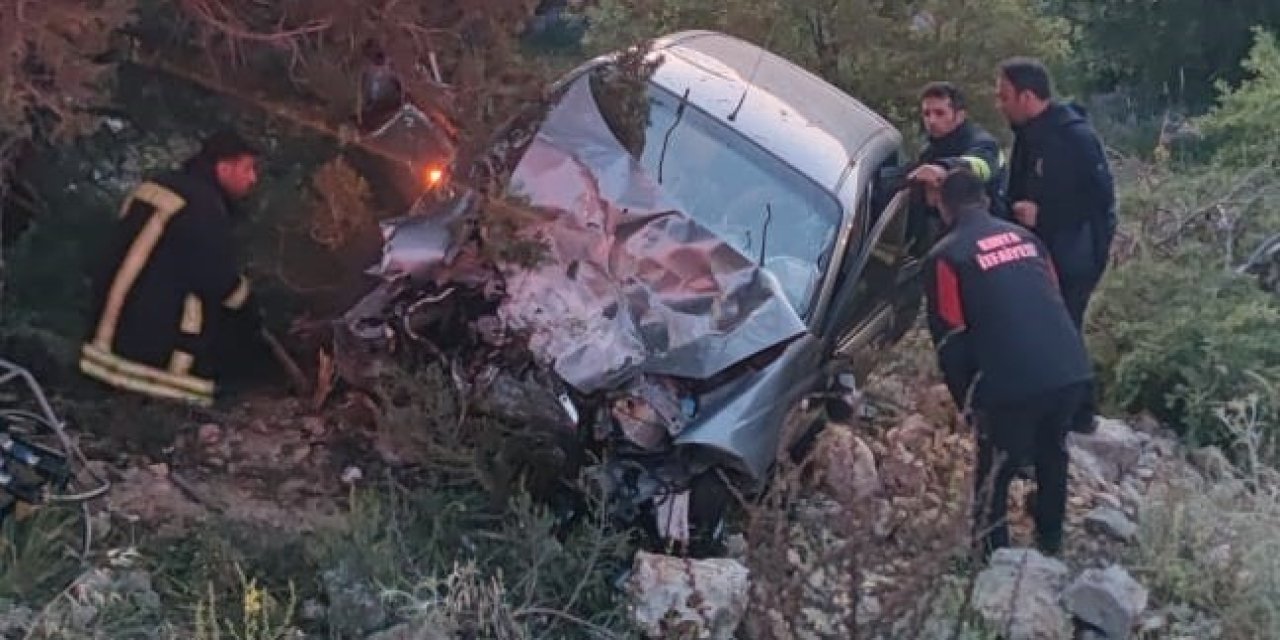 Konya'daki feci kazada bu araçtan sağ çıktılar